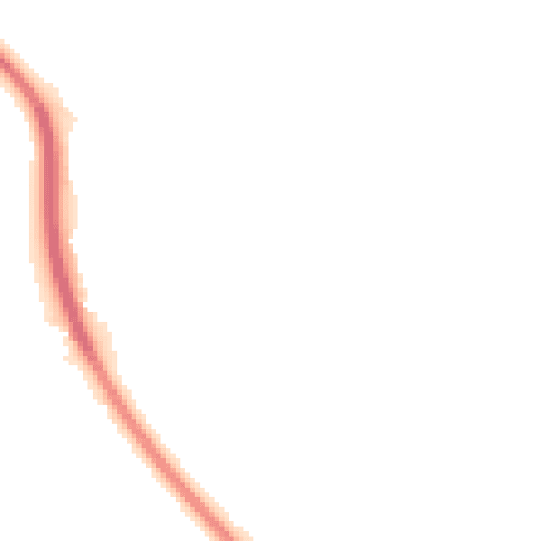 Night-time road noise heatmap for NG14 7BH