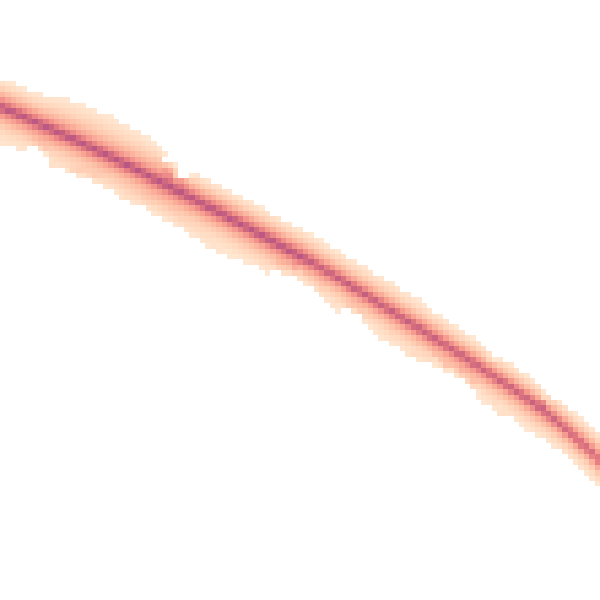 Night-time road noise heatmap for NG14 7DG