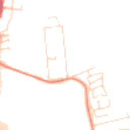 Daytime road noise heatmap for NG15 0AA