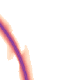 Night-time road noise heatmap for NG15 0AU