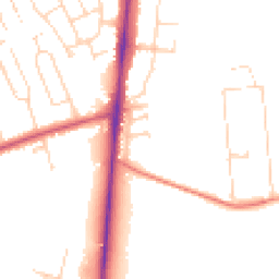 Daytime road noise heatmap for NG15 0AY