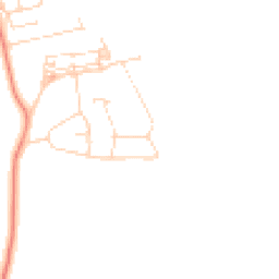 Daytime road noise heatmap for NG15 0BJ