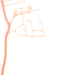 Daytime road noise heatmap for NG15 0BL