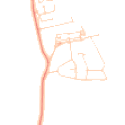 Daytime road noise heatmap for NG15 0BQ