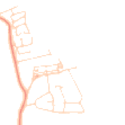 Daytime road noise heatmap for NG15 0BT