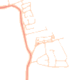 Daytime road noise heatmap for NG15 0BW