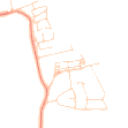 Daytime road noise heatmap for NG15 0BX