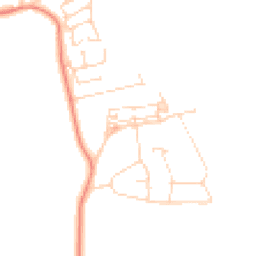 Daytime road noise heatmap for NG15 0BY