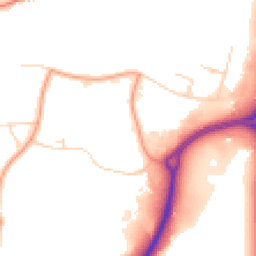Daytime road noise heatmap for NG15 0DS