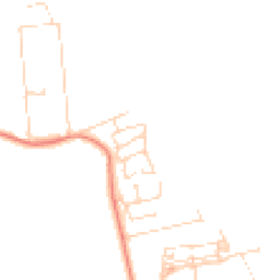 Daytime road noise heatmap for NG15 0DW