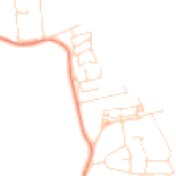Daytime road noise heatmap for NG15 0EJ