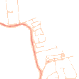Daytime road noise heatmap for NG15 0EL