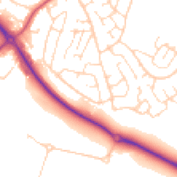 Daytime road noise heatmap for NG15 6DG