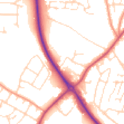 Daytime road noise heatmap for NG15 6FR