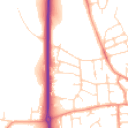 Daytime road noise heatmap for NG15 6NA