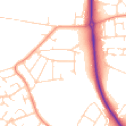 Daytime road noise heatmap for NG15 6PT