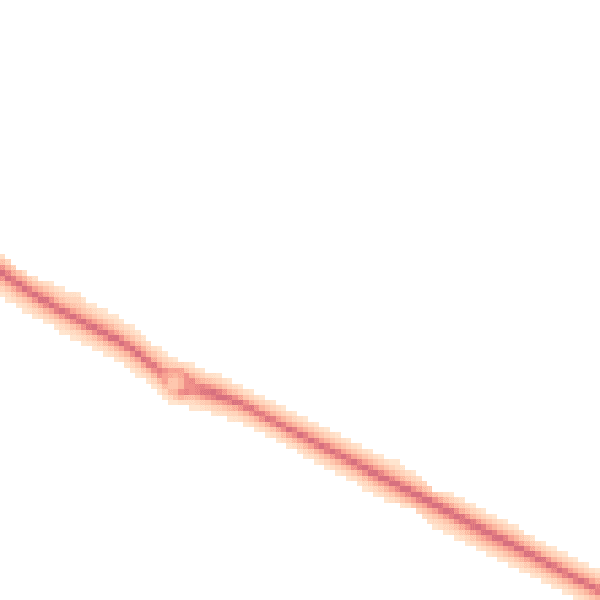 Night-time road noise heatmap for NG15 6UR