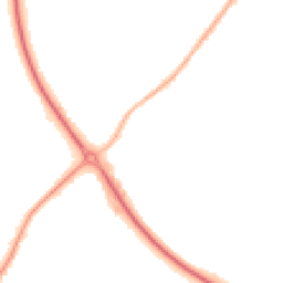 Night-time road noise heatmap for NG15 6WE