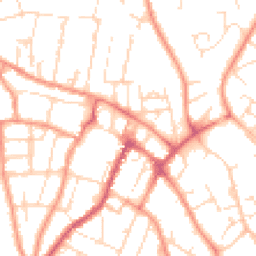 Daytime road noise heatmap for NG15 7BL