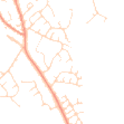 Daytime road noise heatmap for NG15 7PU