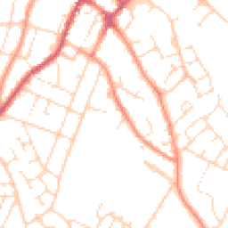 Daytime road noise heatmap for NG15 7RD
