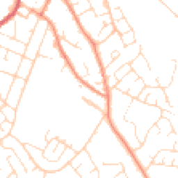 Daytime road noise heatmap for NG15 7RJ