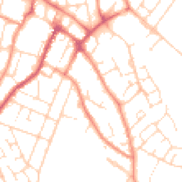 Daytime road noise heatmap for NG15 7RL