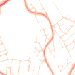 Daytime road noise heatmap for NG15 7SG