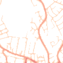 Daytime road noise heatmap for NG15 7SY