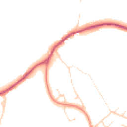 Daytime road noise heatmap for NG15 8AB