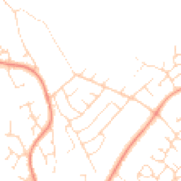 Daytime road noise heatmap for NG15 8DF