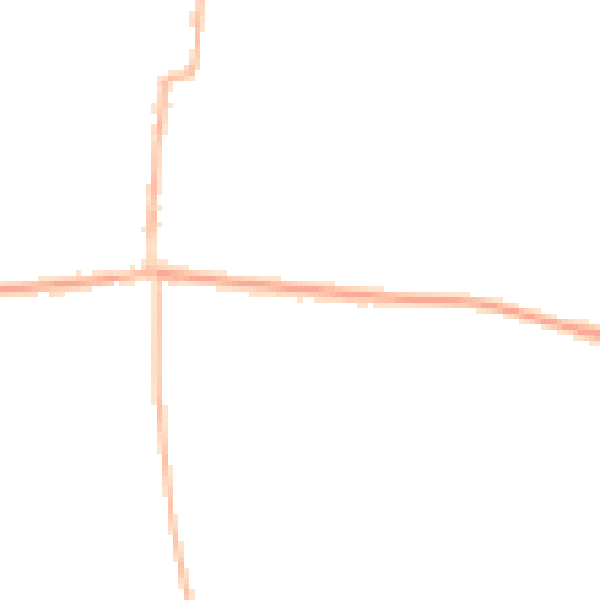 Night-time road noise heatmap for NG15 8FF