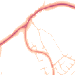 Daytime road noise heatmap for NG15 8FX