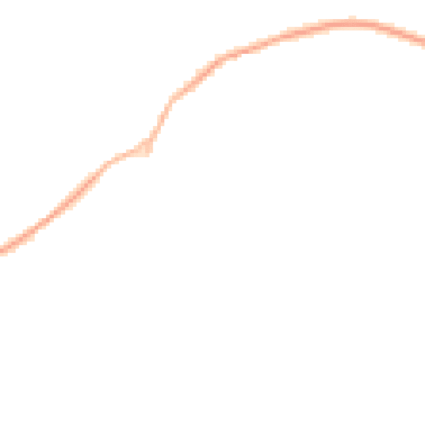 Night-time road noise heatmap for NG15 8FX