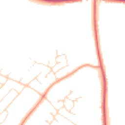 Daytime road noise heatmap for NG15 8JX