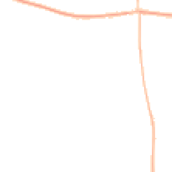 Night-time road noise heatmap for NG15 8JY