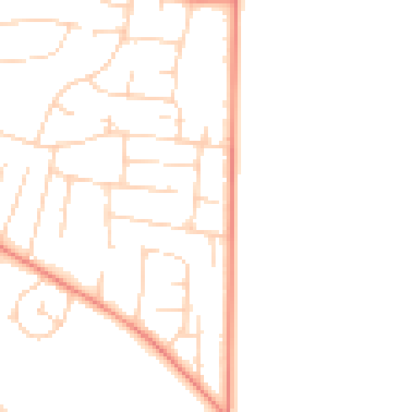 Daytime road noise heatmap for NG15 9BX