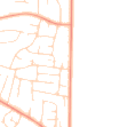 Daytime road noise heatmap for NG15 9BY