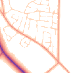 Daytime road noise heatmap for NG15 9BZ