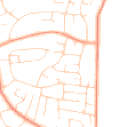 Daytime road noise heatmap for NG15 9EF