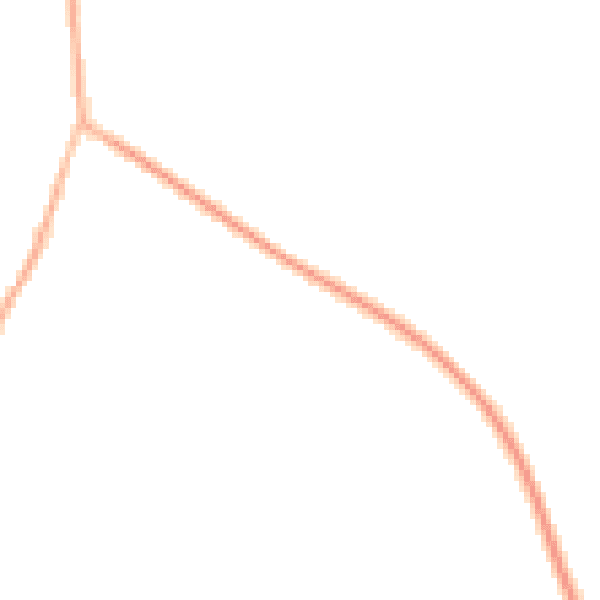 Night-time road noise heatmap for NG16 2AB