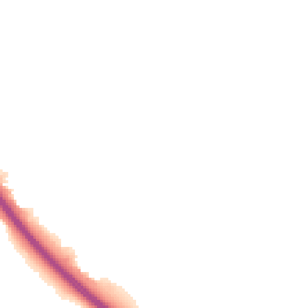 Night-time road noise heatmap for NG16 3LX