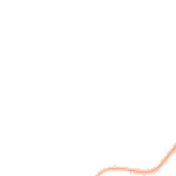Night-time road noise heatmap for NG16 5BW