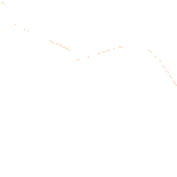 Night-time road noise heatmap for NG16 5QF