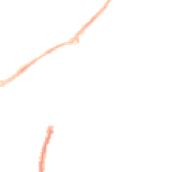 Night-time road noise heatmap for NG17 1AT
