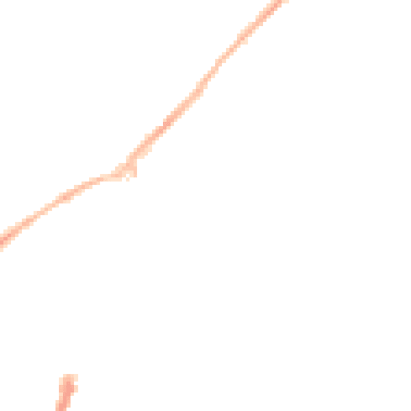Night-time road noise heatmap for NG17 1AZ