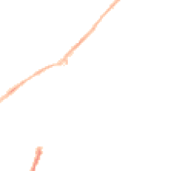 Night-time road noise heatmap for NG17 1DH