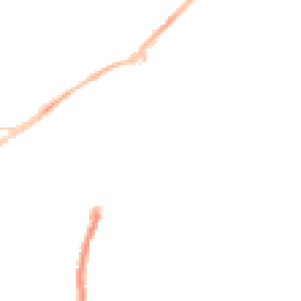 Night-time road noise heatmap for NG17 1EQ