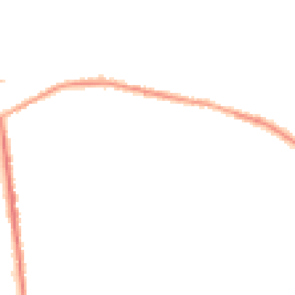 Night-time road noise heatmap for NG17 2PF