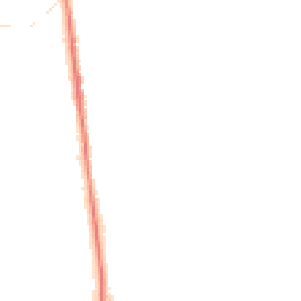 Night-time road noise heatmap for NG17 2RX